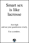 Smart Sex is like Lacrosse