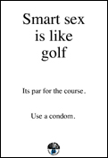Smart Sex is like golf