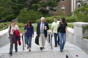 Dr. John Mahon and MBS Students