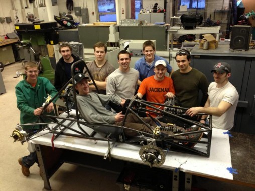 Team Assembling Chassis and Suspension