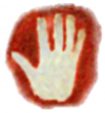 image of anthropology hand logo