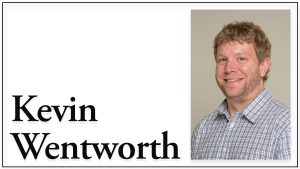 Photo of Kevin Wentworth with text that reads "Kevin Wentworth"