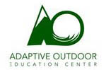 Graphic logo for Adaptive Outdoor Education Center