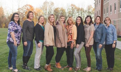 Group photo of ESM team