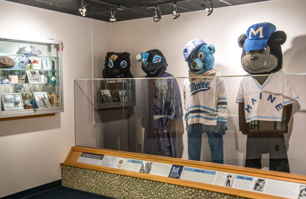 Spirit Room featuring a display of mascot costumes