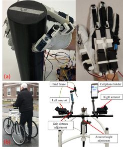 (a) The assistive glove, and (b) the Afari and Intact system for mobility assistance.
