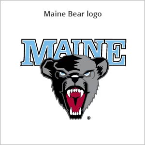 Maine bear logo