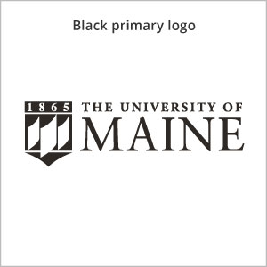 Black primary logo