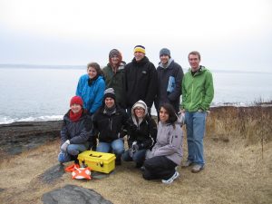 SMS 373 (2014) after a successful day of sampling Ascophyllum nodosum