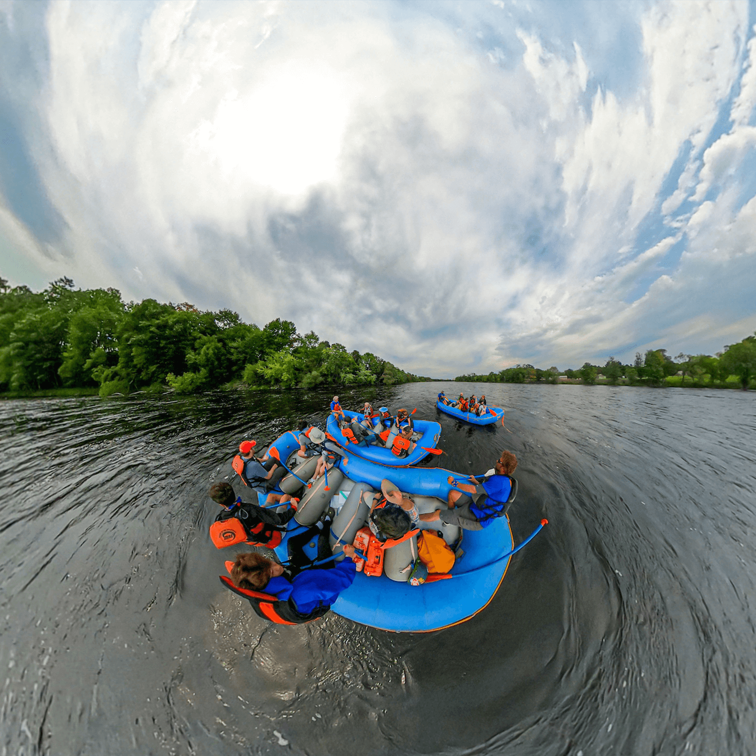 Maine Brand Study Rafting