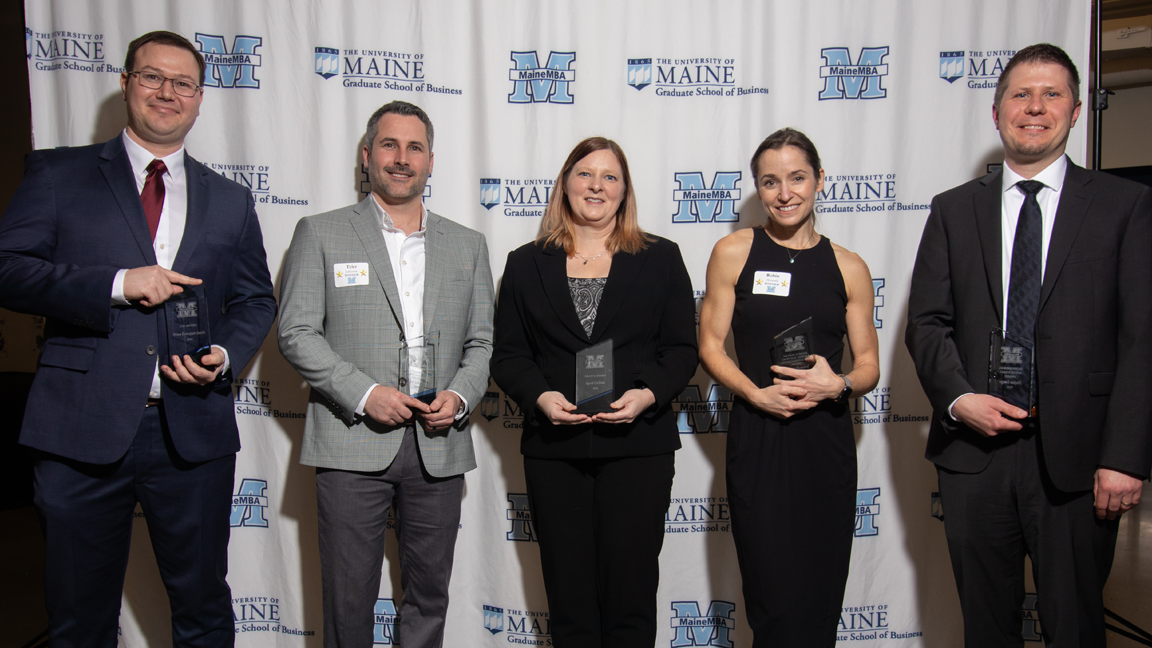 featured image for Third Annual MaineMBA Alumni Awards & Business Forum