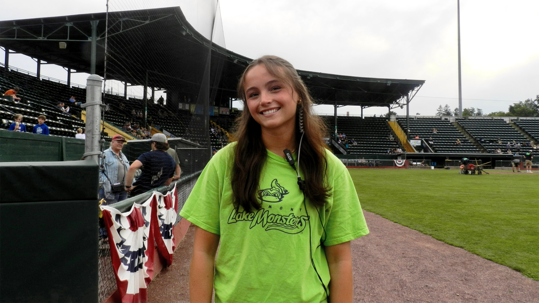 featured image for Internship Story: Emmakate O’Donnell at the Vermont Lake Monsters