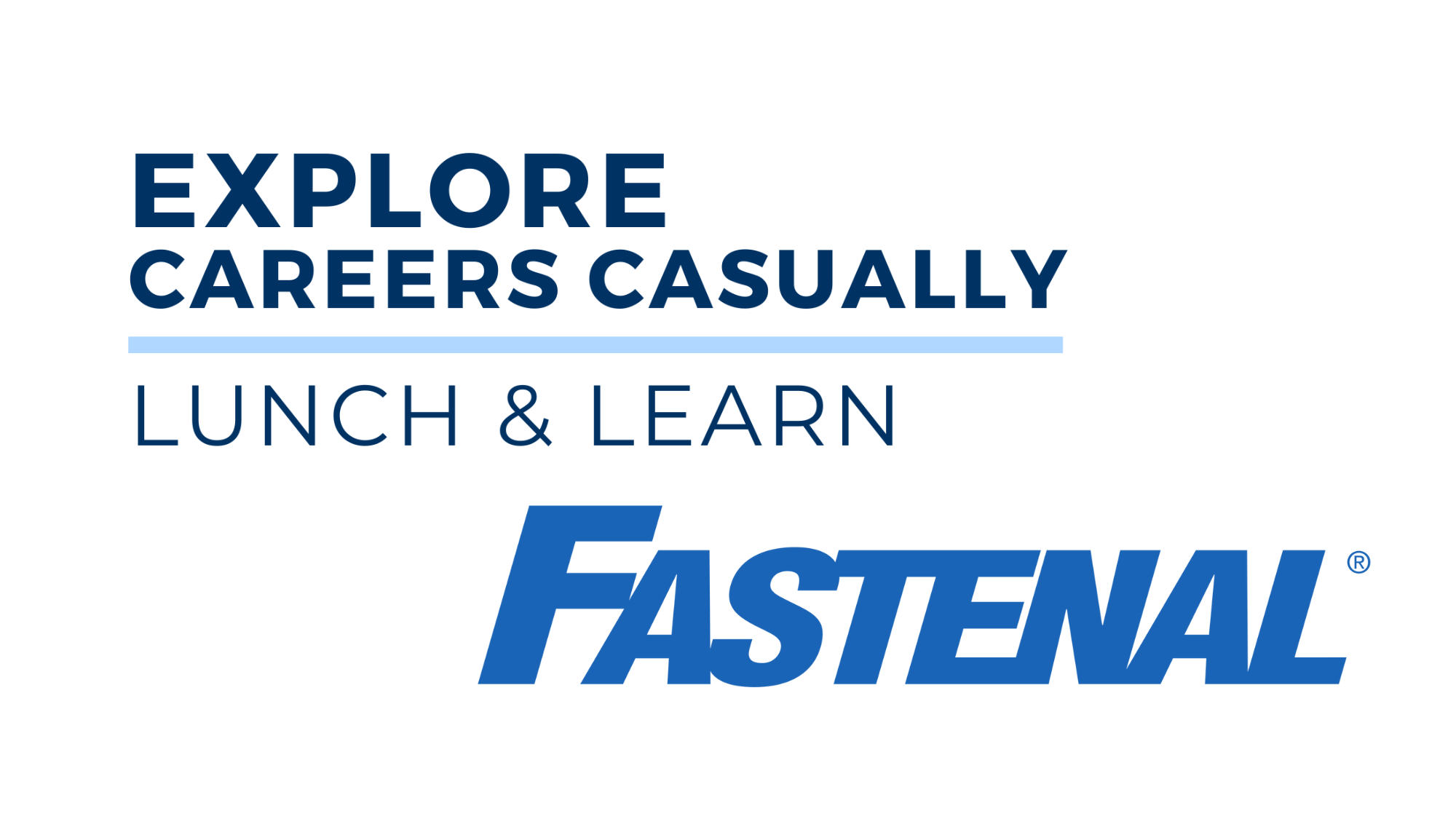 Lunch and Learn fastenal