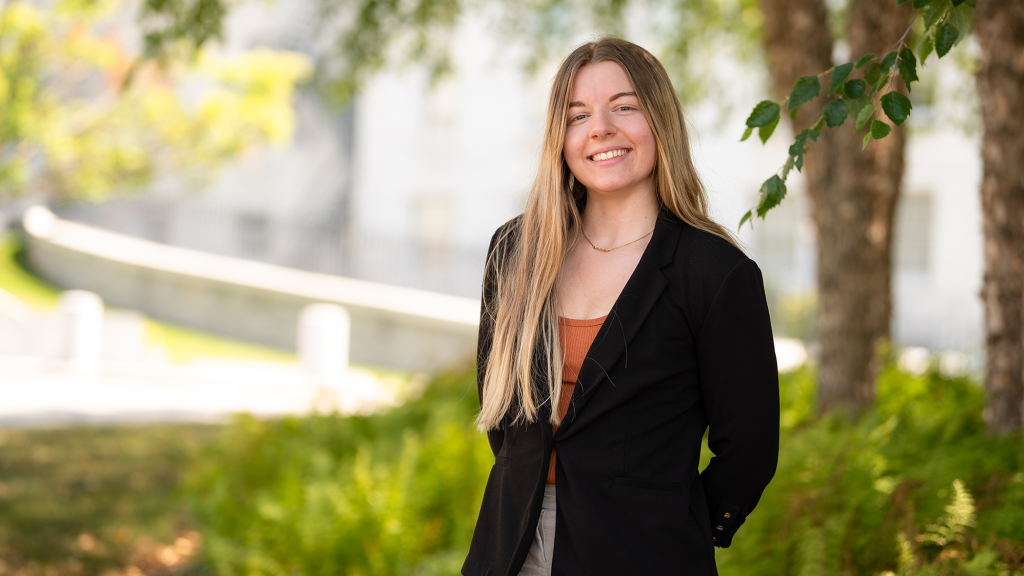 Quincy Clifford, Summer intern at the Maine Office of Outdoor Recreation