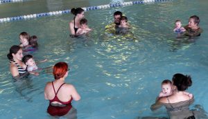 little splashers group swim lesson