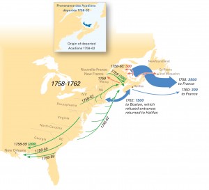 Acadian Deportation, Migration, And Resettlement - Canadian-American ...