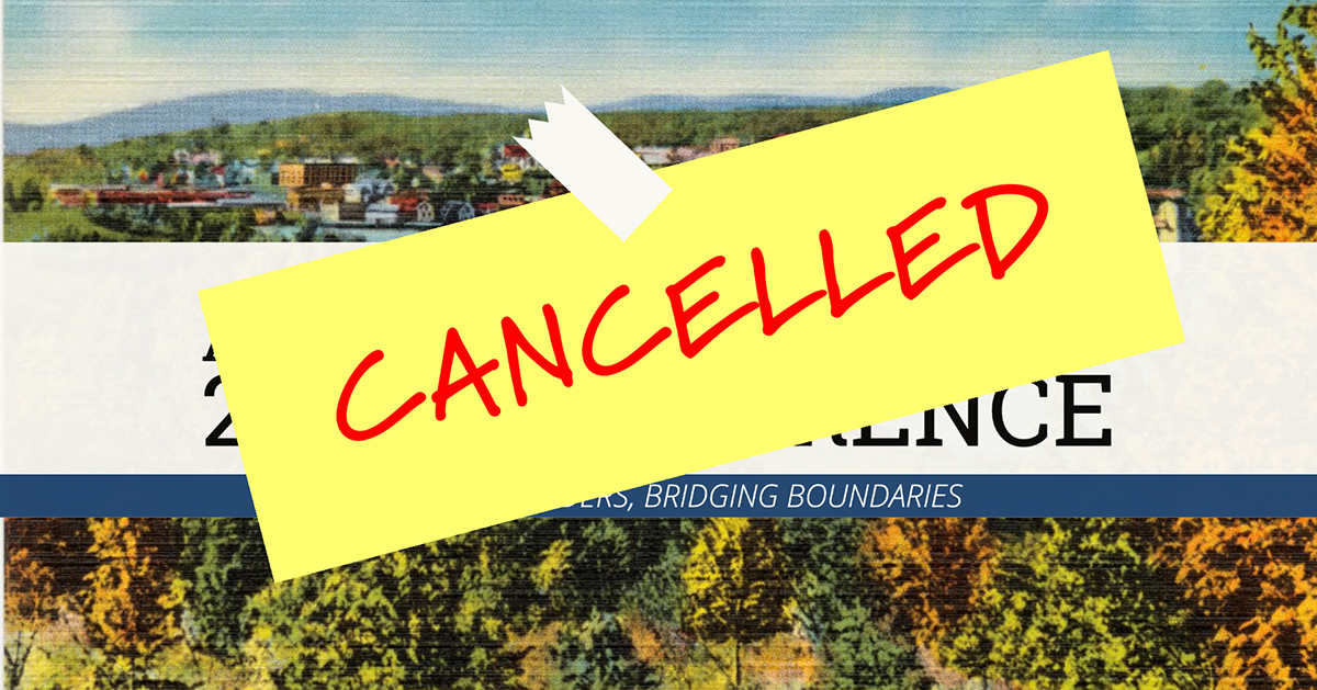Atlantic Canada Studies Conference cancelled