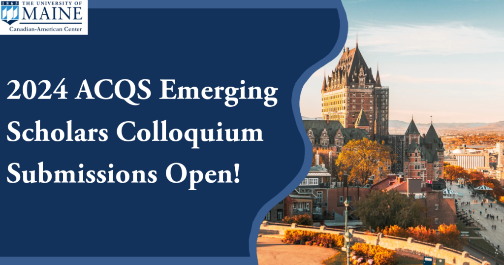 Title card for an article announcing that submissions for the 2024 ACQS Emerging Scholars Colloquium are open.