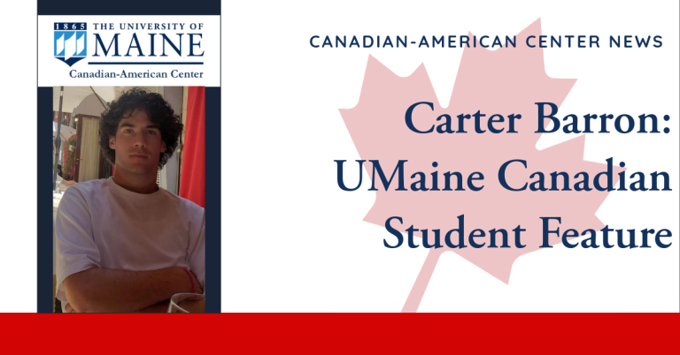 Canadian Student Feature – Carter Barron