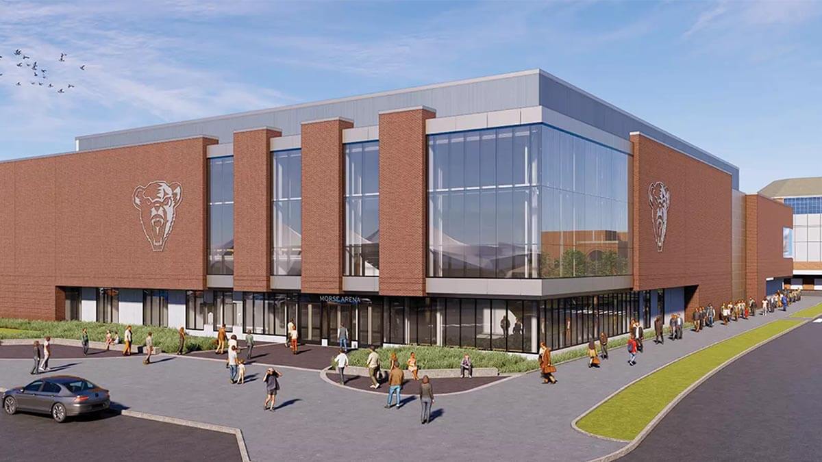 A conceptual rendering of the Morse Arena