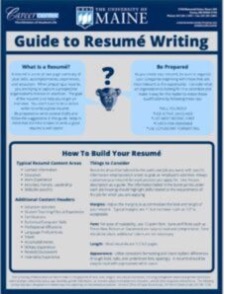 resume help portland maine