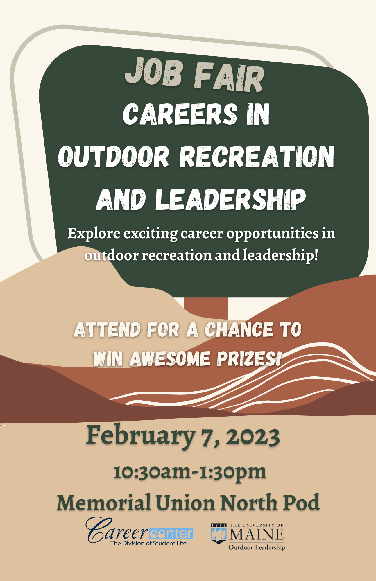 Careers in Outdoor Recreation and Leadership Job Fair - Career Center -  University of Maine