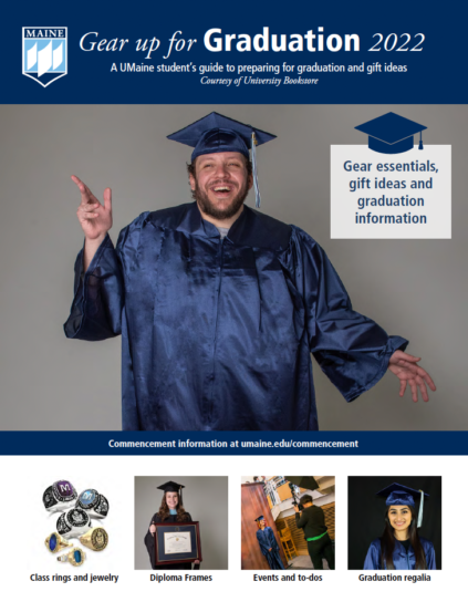 Cover of graduate gift guide for 2022