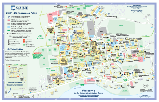 2021-22 campus map