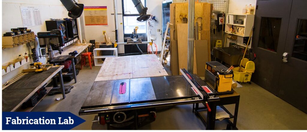 Fabrication lab in the IMRC center