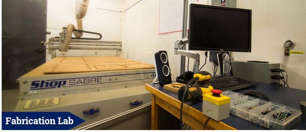 Fabrication lab in the IMRC center