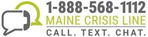 Link to Maine Crisis Line website