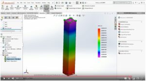SolidWorks Tension Simulation