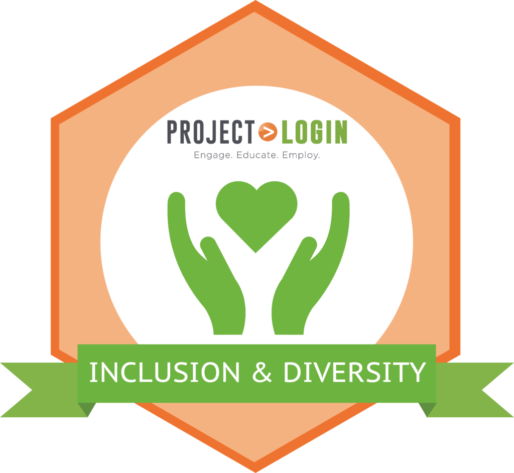 inclusion & diversity badge