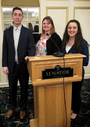Dietetic interns at Legislative Breakfast