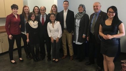 Dietetic interns at PPW
