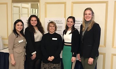 Dietetic interns and faculty at Legislative Breakfast