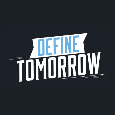 "Define Tomorrow" UMaine Admissions Logo