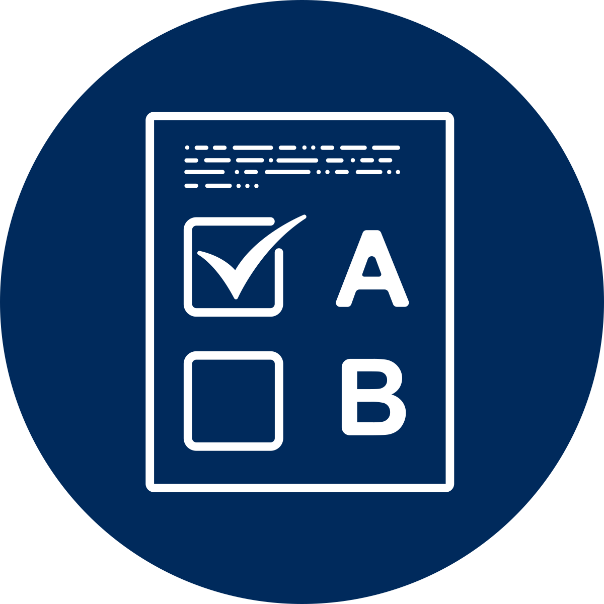 Test icon