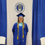 photo of Early College student, Delaney at their high school graduation