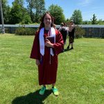 photo of Early College student, Ethyn at their high school graduation