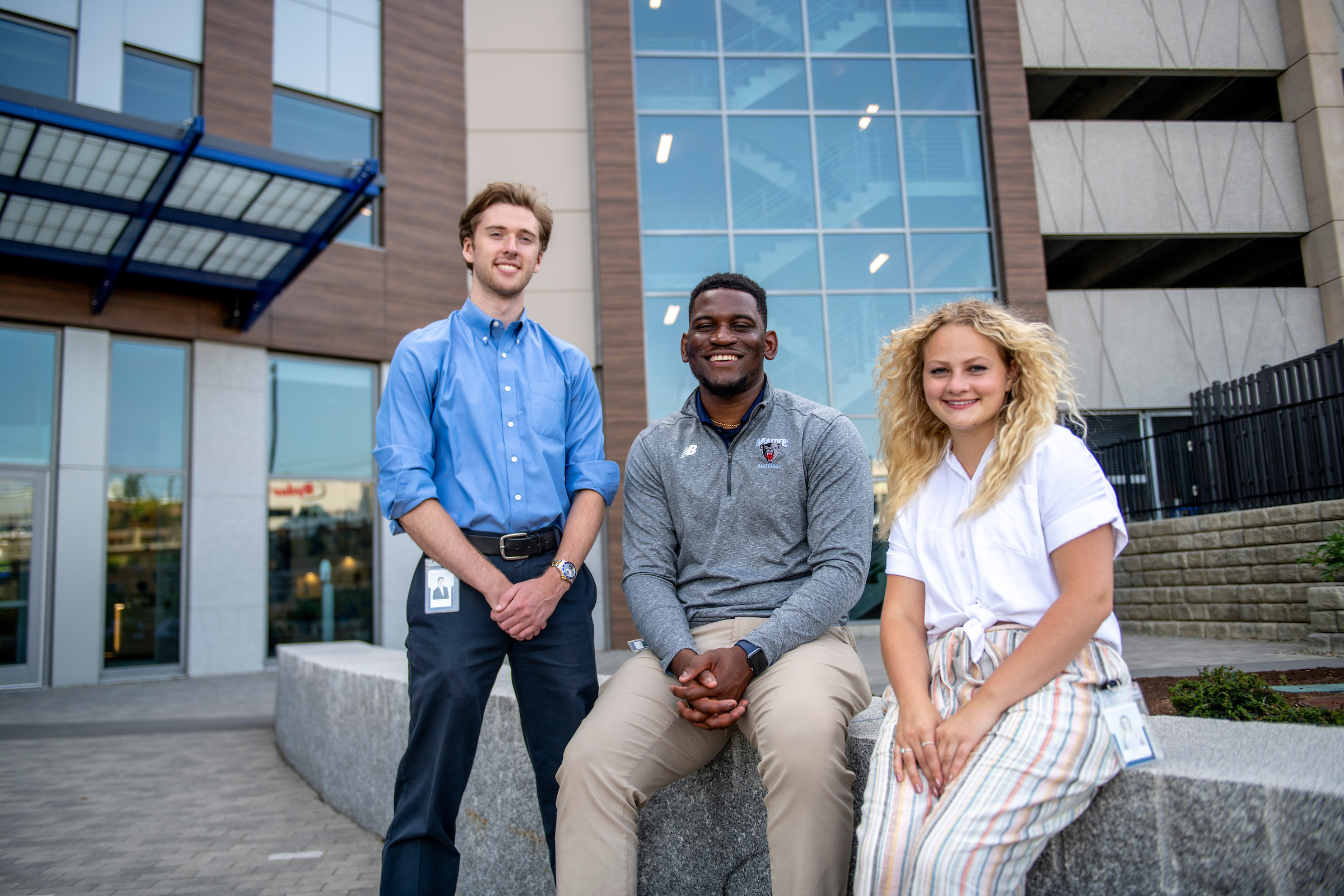 Maine Business School students