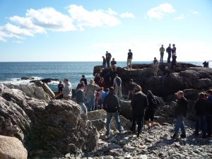 ERS 101 field trip to Acadia and Bar Harbor