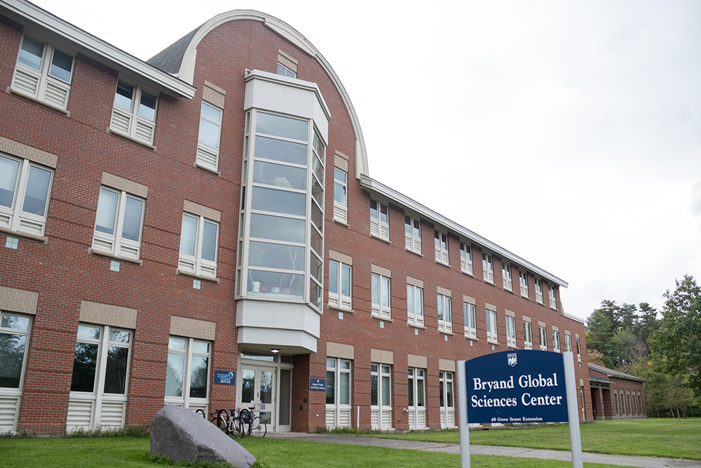 Front of the Bryand Global Sciences Center