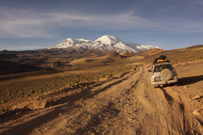 En route to Nevado Coropuna. Photo credit: Gordon Bromley.
