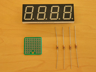 IR thermometer parts on table