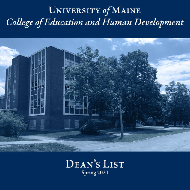 College of Education and Human Development Dean's List, Spring 2021