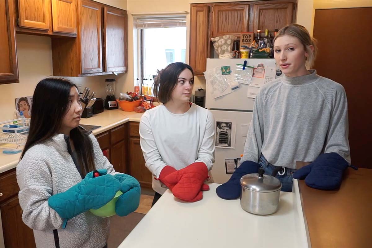 UMaine student athletes star in educational video comparing talking about  sex to talking about cooking - College of Education and Human Development -  University of Maine