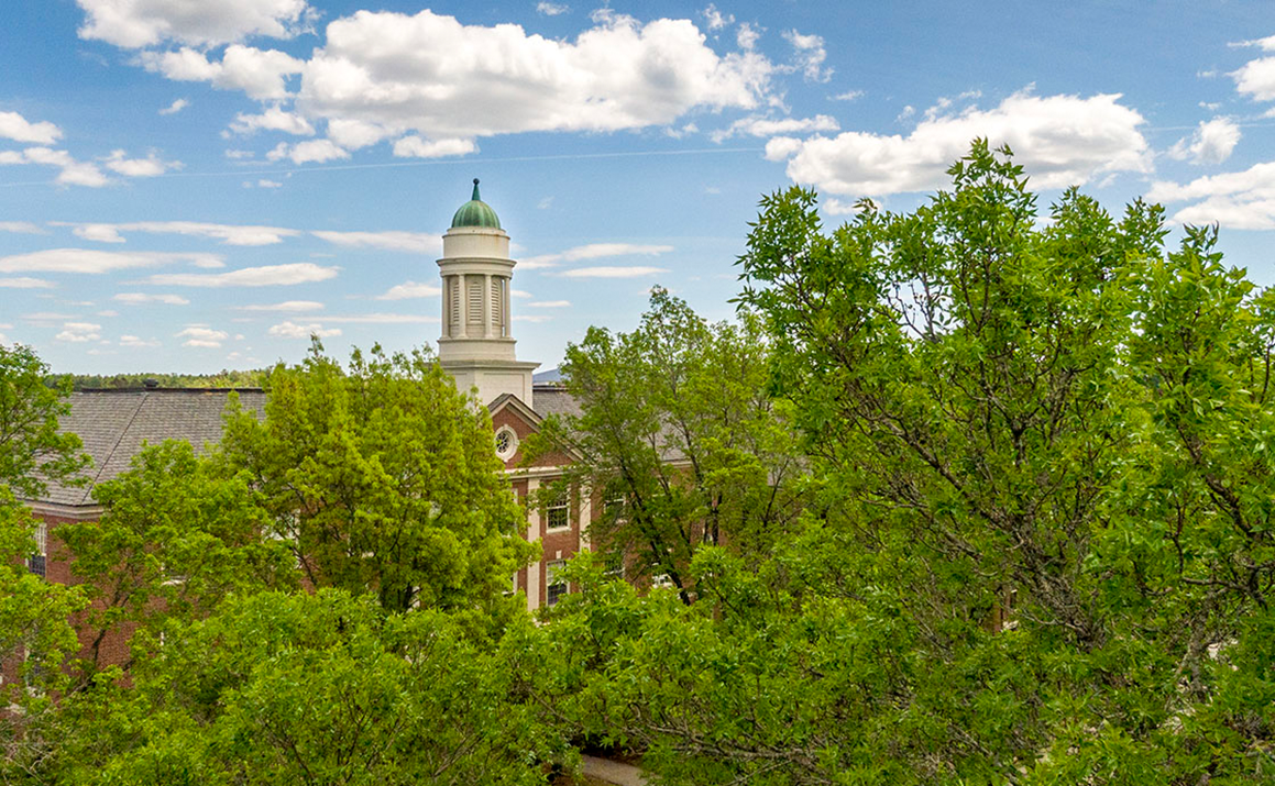 A photo of an academic building