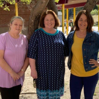 photo of Brenda Wight, Gina Lavoie and Alice Lee