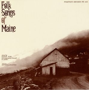 album cover for 'folk songs of maine'